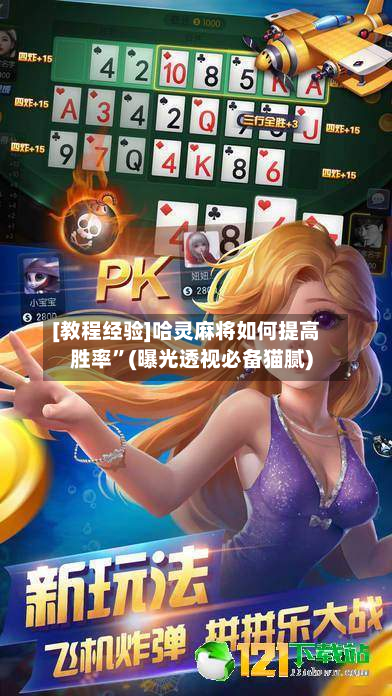 [教程经验]哈灵麻将如何提高胜率”(曝光透视必备猫腻)-第2张图片