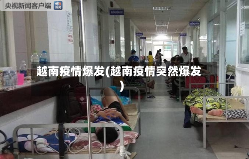 越南疫情爆发(越南疫情突然爆发)-第2张图片