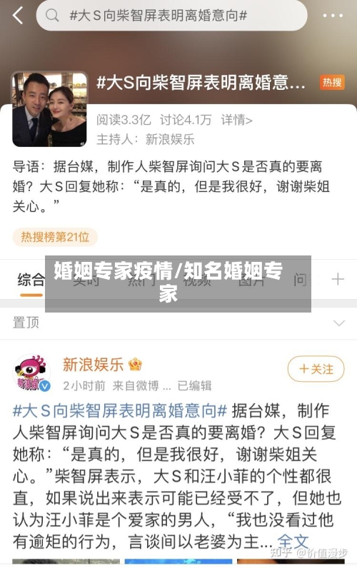 婚姻专家疫情/知名婚姻专家