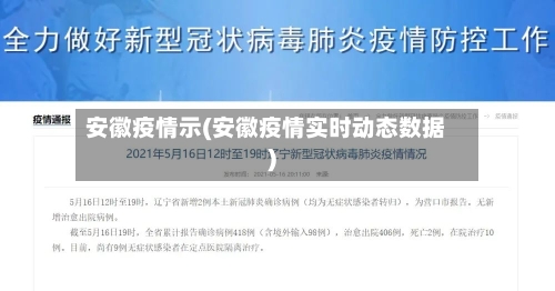 安徽疫情示(安徽疫情实时动态数据)-第2张图片