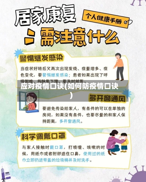 应对疫情口诀(如何防疫情口诀)