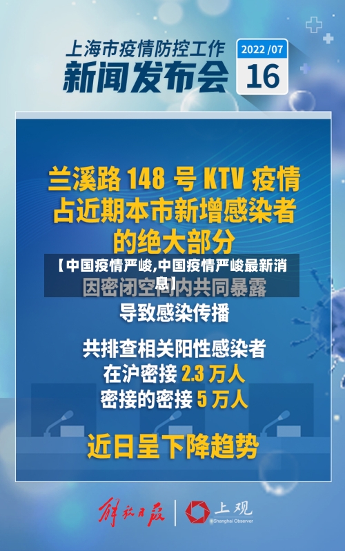 【中国疫情严峻,中国疫情严峻最新消息】-第1张图片