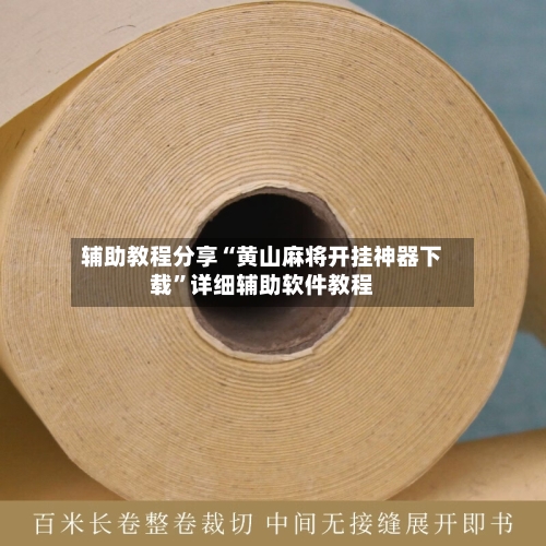 辅助教程分享“黄山麻将开挂神器下载”详细辅助软件教程-第3张图片