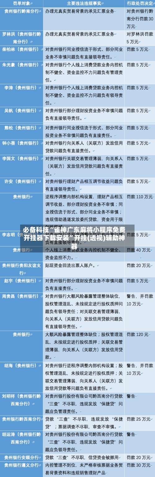 必备科技“雀神广东麻将小程序免费开挂器下载安装”开挂(透视)辅助神器