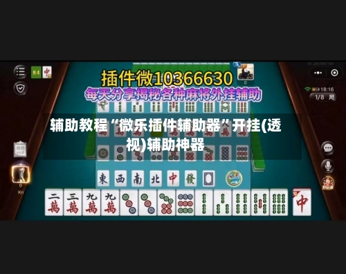 辅助教程“微乐插件辅助器	”开挂(透视)辅助神器-第2张图片