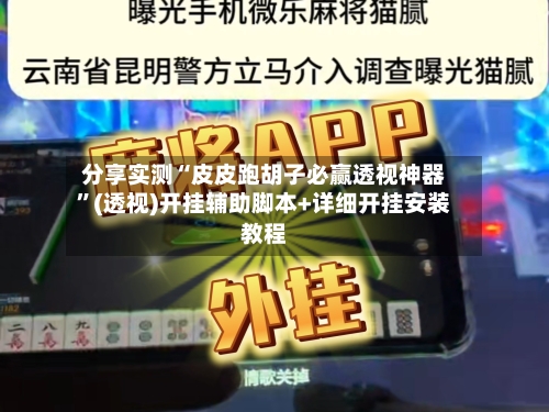 分享实测“皮皮跑胡子必赢透视神器”(透视)开挂辅助脚本+详细开挂安装教程