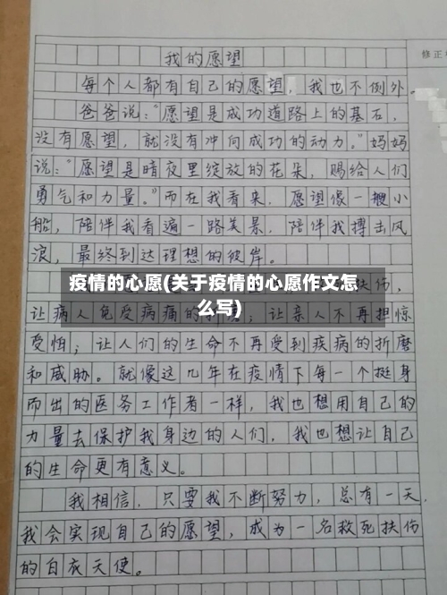 疫情的心愿(关于疫情的心愿作文怎么写)-第1张图片
