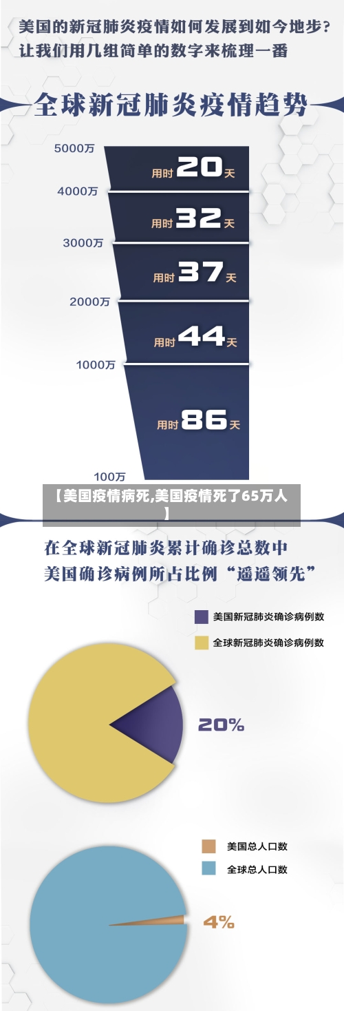【美国疫情病死,美国疫情死了65万人】