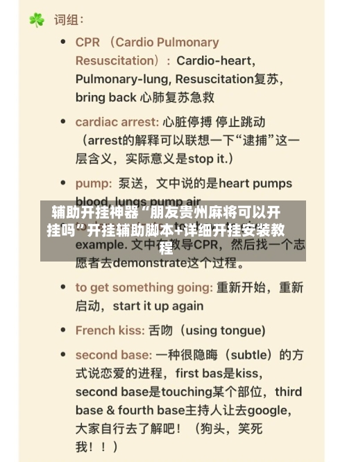 辅助开挂神器“朋友贵州麻将可以开挂吗”开挂辅助脚本+详细开挂安装教程-第1张图片