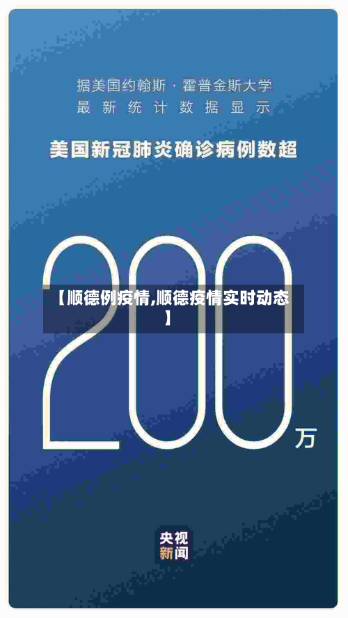 【顺德例疫情,顺德疫情实时动态】-第2张图片