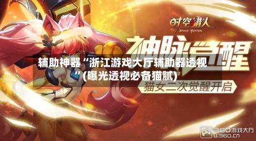辅助神器“浙江游戏大厅辅助器透视”(曝光透视必备猫腻)