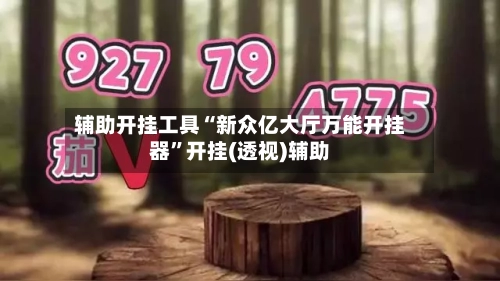 辅助开挂工具“新众亿大厅万能开挂器”开挂(透视)辅助-第2张图片