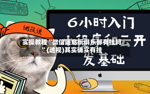 实操教程“微信随意玩俱乐部有挂吗”(透视)其实确实有挂