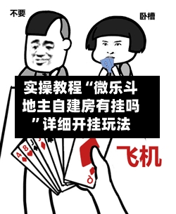 实操教程“微乐斗地主自建房有挂吗”详细开挂玩法