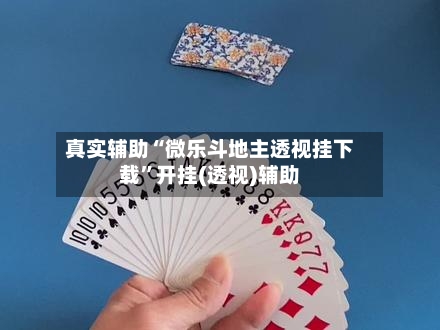 真实辅助“微乐斗地主透视挂下载”开挂(透视)辅助