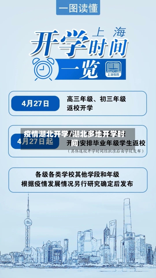 疫情湖北开学/湖北多地开学时间