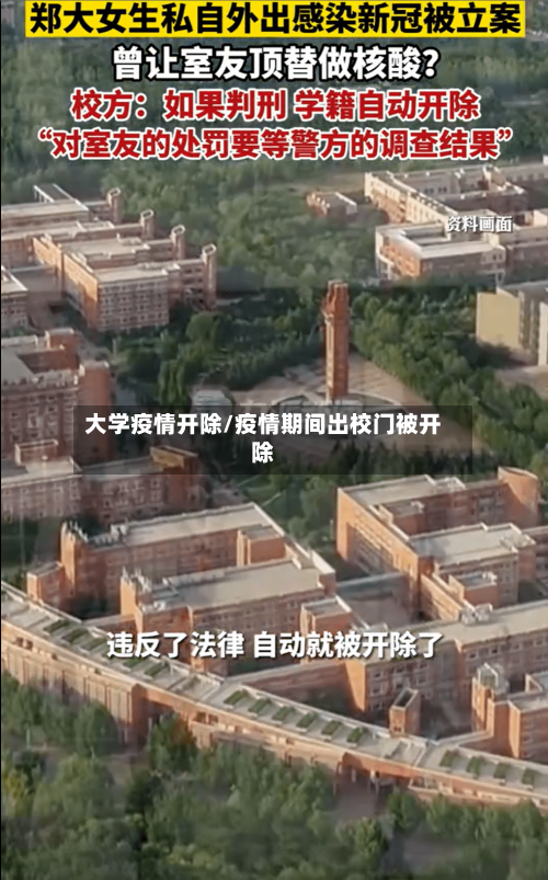 大学疫情开除/疫情期间出校门被开除-第2张图片