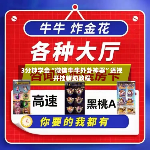 3分钟学会“微信牛牛外卦神器”透视开挂辅助教程