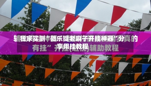 独家实测“微乐捉老麻子开挂神器	”分享用挂教程-第2张图片