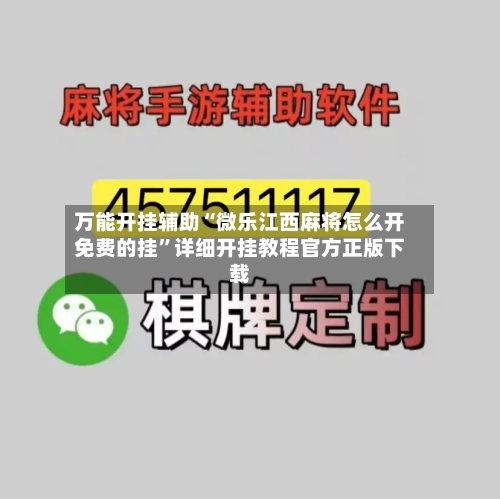 万能开挂辅助“微乐江西麻将怎么开免费的挂”详细开挂教程官方正版下载-第2张图片