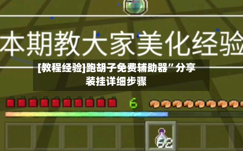 [教程经验]跑胡子免费辅助器	”分享装挂详细步骤-第2张图片