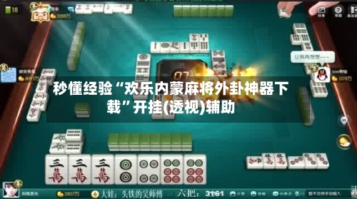 秒懂经验“欢乐内蒙麻将外卦神器下载”开挂(透视)辅助-第2张图片