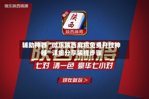 辅助神器“微乐陕西麻将免费开挂神器	”详细分享装挂步骤-第2张图片