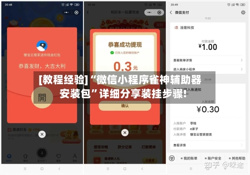 [教程经验]“微信小程序雀神辅助器安装包”详细分享装挂步骤!