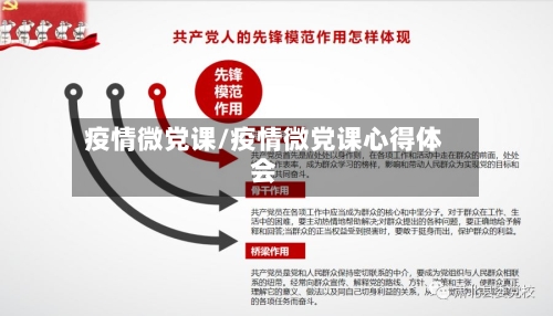 疫情微党课/疫情微党课心得体会