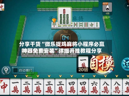 分享干货“微乐捉鸡麻将小程序必赢神器免费安装”详细开挂教程分享-第3张图片