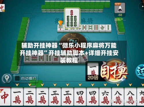 辅助开挂神器“微乐小程序麻将万能开挂神器”开挂辅助脚本+详细开挂安装教程-第3张图片