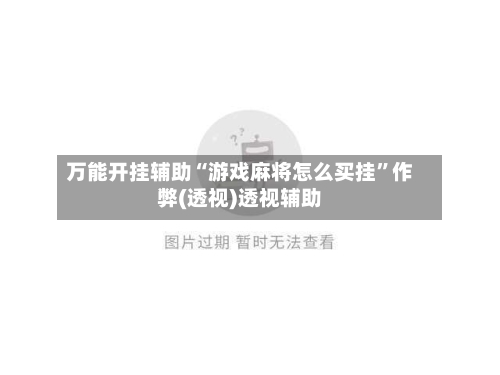 万能开挂辅助“游戏麻将怎么买挂”作弊(透视)透视辅助