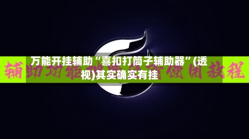 万能开挂辅助“喜扣打筒子辅助器	”(透视)其实确实有挂-第2张图片