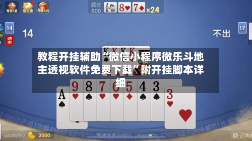 教程开挂辅助“微信小程序微乐斗地主透视软件免费下载”附开挂脚本详细