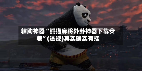 辅助神器“熊猫麻将外卦神器下载安装”(透视)其实确实有挂-第2张图片