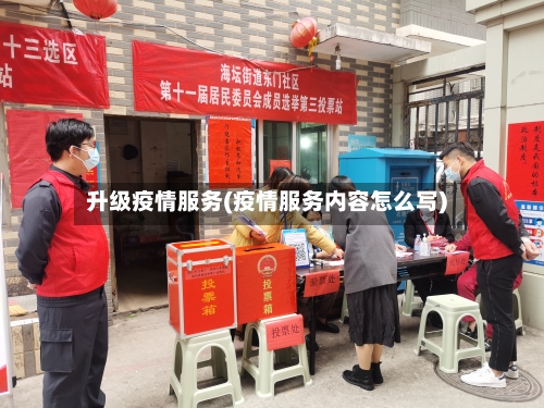 升级疫情服务(疫情服务内容怎么写)