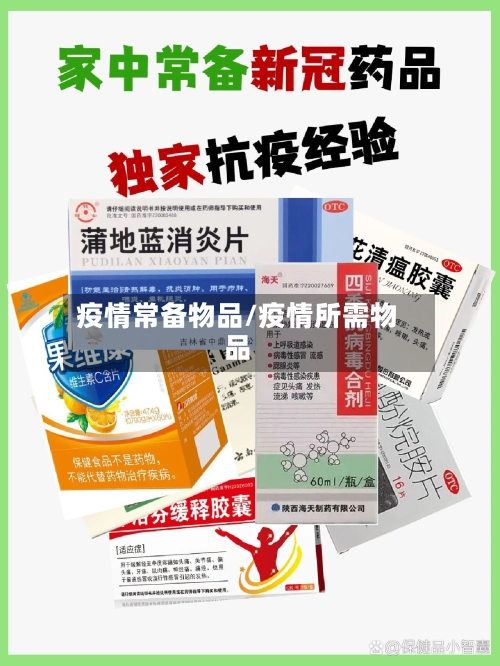 疫情常备物品/疫情所需物品