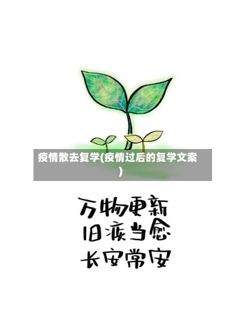 疫情散去复学(疫情过后的复学文案)