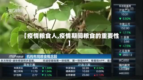 【疫情粮食人,疫情期间粮食的重要性】-第2张图片