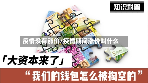 疫情没有涨价/疫情期间涨价叫什么
