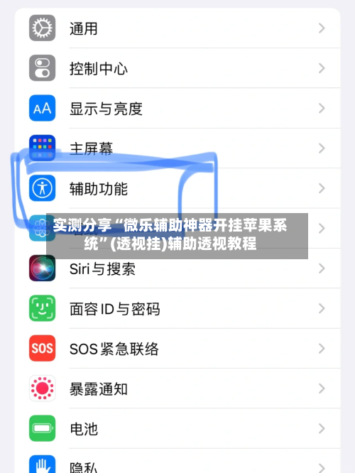 实测分享“微乐辅助神器开挂苹果系统”(透视挂)辅助透视教程