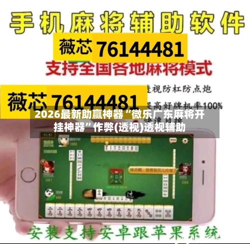 2026最新助赢神器“微乐广东麻将开挂神器	”作弊(透视)透视辅助-第2张图片
