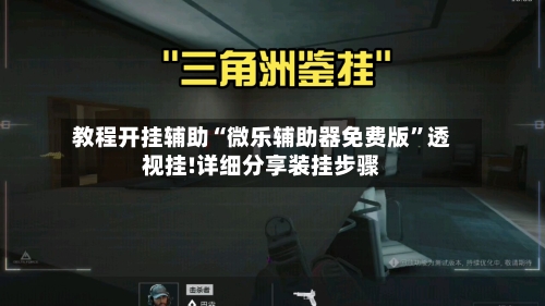 教程开挂辅助“微乐辅助器免费版”透视挂!详细分享装挂步骤-第3张图片