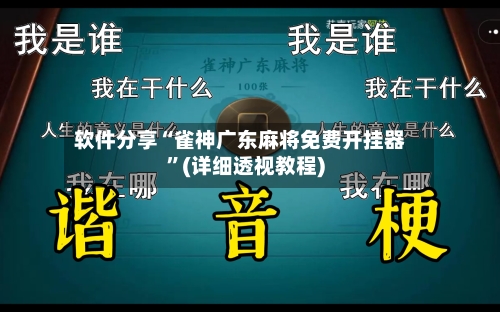软件分享“雀神广东麻将免费开挂器”(详细透视教程)-第2张图片