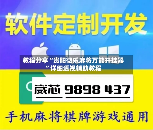 教程分享“贵阳微乐麻将万能开挂器	”详细透视辅助教程-第2张图片