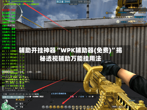 辅助开挂神器“WPK辅助器(免费)”揭秘透视辅助万能挂用法
