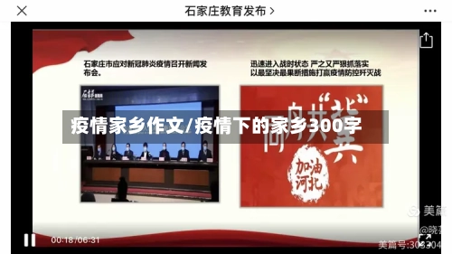 疫情家乡作文/疫情下的家乡300字-第2张图片