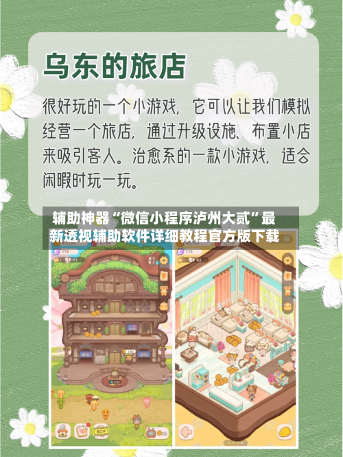辅助神器“微信小程序泸州大贰”最新透视辅助软件详细教程官方版下载-第2张图片