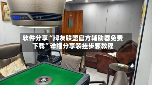 软件分享“牌友联盟官方辅助器免费下载”详细分享装挂步骤教程