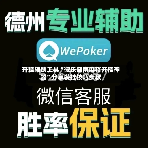 开挂辅助工具“微乐湖南麻将开挂神器”分享装挂技巧步骤